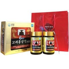 Cao Hồng Sâm Taewoong Food 6 Years Korean Red Ginseng Extract 365 (240gr x 2 lọ)