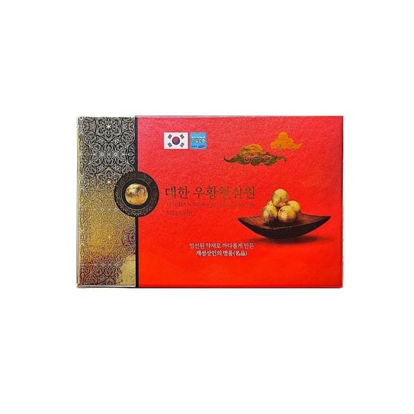 Viên An Cung Ngưu Hoàng Hoàn Daehan Woohwang Cheongsimwon Chính Hãng Hàn Quốc
