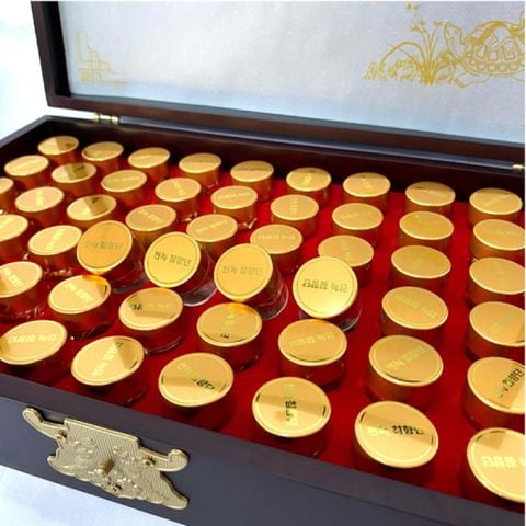 Hoạt Huyết Dưỡng Não Trầm Hương Jimhyangdan Gold Hộp Gỗ 60 Viên