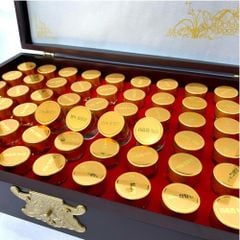 Hoạt Huyết Dưỡng Não Trầm Hương Jimhyangdan Gold Hộp Gỗ 60 Viên
