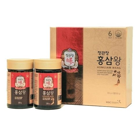 Cao Hồng Sâm KGC Korean Red Ginseng Hong Sam Wang Hàn Quốc (2 lọ x 250gr)