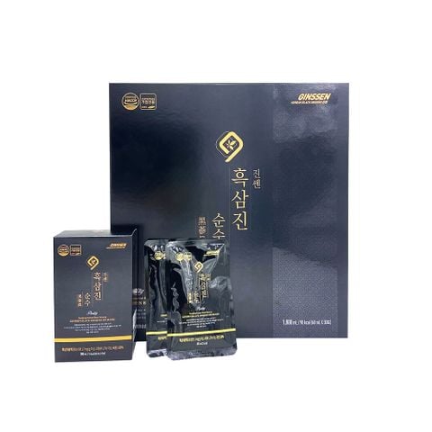 Nước Chiết Xuất Hắc Sâm Daedong Purity Korean Black Ginseng Jin Sunsu (30 gói x 60ml)