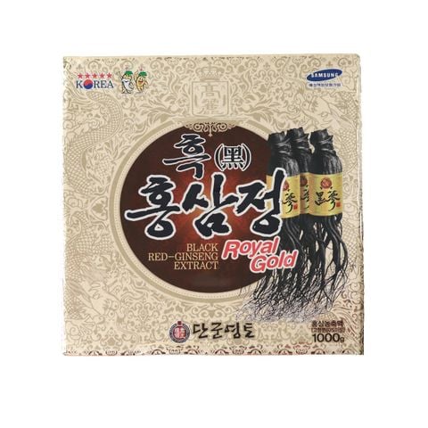 Cao Hắc Sâm Kanghwa Black Red Ginseng Royal Gold 1Kg