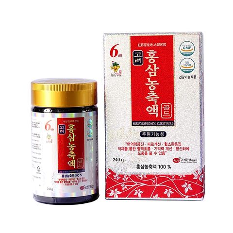 Cao Hồng Sâm Ánh Bạc KGS Korean Red Ginseng Extract Gold 240gr