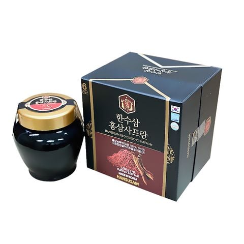 Cao Hồng Sâm Nhụy Hoa Nghệ Tây Hansusam Red Ginseng Saffron 1kg