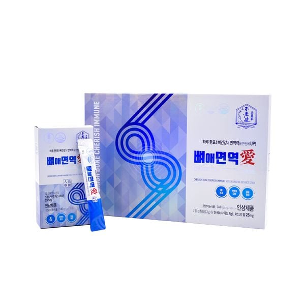 Nước Bạch Sâm Bổ Xương Khớp Daedong Cherish Bone Cherish Immune (12gr x 30 gói)