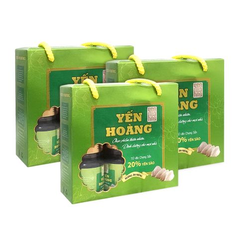 Combo 3 Hộp Tổ Yến Chưng Sẵn - Yến Hoàng Đường Ăn Kiêng