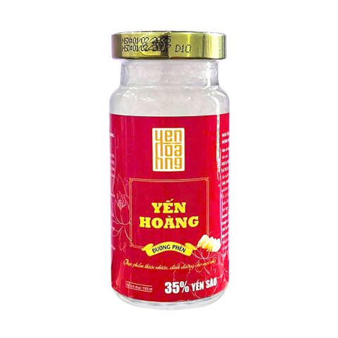 Set 50 Hũ Tổ Yến Chưng Sẵn Cao Cấp - Yến Hoàng Đường Phèn 35% Yến (150ml/ Hũ)