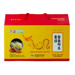 Nước Hồng Sâm Đông Trùng Hạ Thảo Daesan Korean Red Ginseng Cordyceps (70ml x 20 gói)