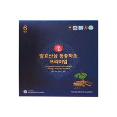 Nước Sâm Núi Lên Men Đông Trùng Hạ Thảo Ginseng King Fermented Korean Cultured Wild Ginseng Cordyceps Premium