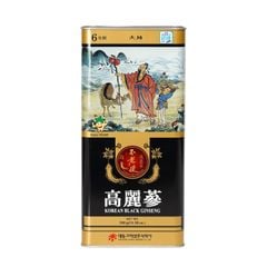 Hắc Sâm Củ Khô Daedong Korean Black Ginseng Hộp Thiếc