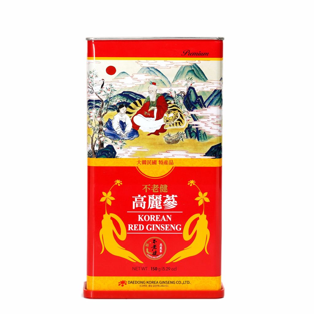 Hồng Sâm Củ Khô Daedong Korean Red Ginseng Hộp Thiếc