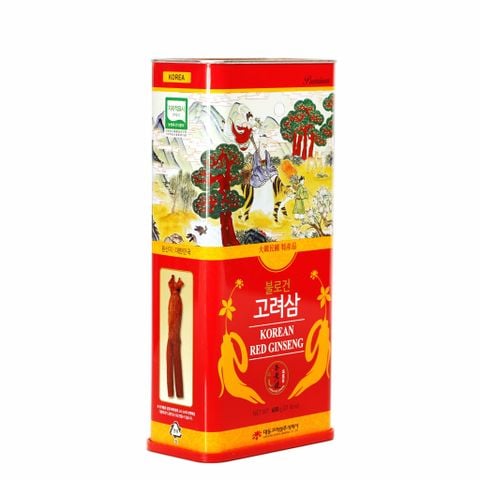 Hồng Sâm Củ Khô Daedong Korean Red Ginseng Hộp Thiếc 600gr