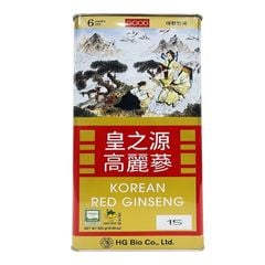 Hồng Sâm Củ Khô HG Bio Korean Red Ginseng Hộp Thiếc Từ Hàn Quốc