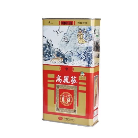 Hồng Sâm Củ Khô KGS Korean Red Ginseng Punggi Hộp Thiếc 150gr