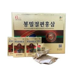 Hồng Sâm Lát Tẩm Mật Ong Pocheon Sliced Korean Red Ginseng With Honey