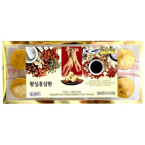 Viên Hoàn Hồng Sâm Thuốc Bắc SMS Bio Pharm Imperial Korean Red Ginseng Soft Pill