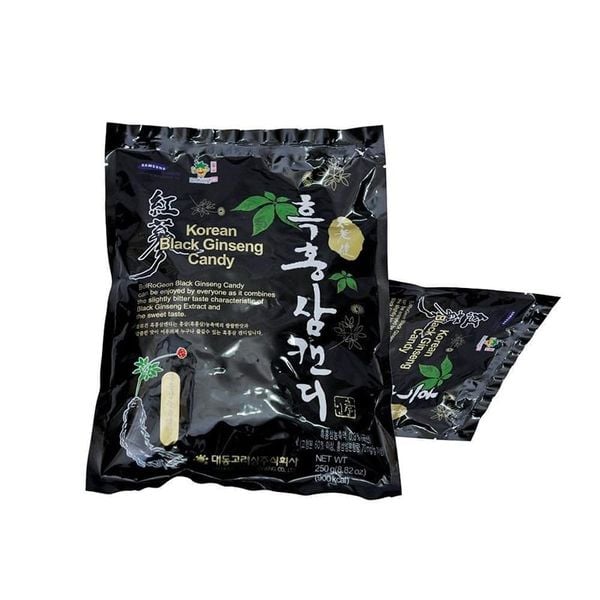 Kẹo Hắc Sâm Daedong Korean Black Ginseng Candy Hàn Quốc 250g