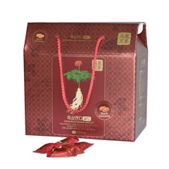 Kẹo Hắc Sâm KGS Korean Black Ginseng Candy Gold Hộp Giấy
