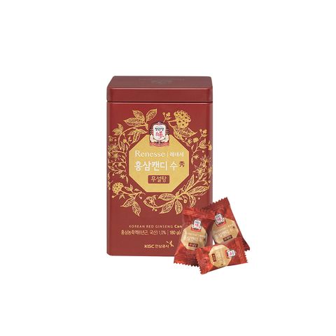 Kẹo Hồng Sâm Không Đường KGC Korean Red Ginseng Candy 180gr