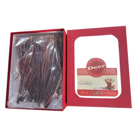 Nấm Linh Chi Sừng Hươu Hàn Quốc Deer Horn Reishis Hộp 500gr