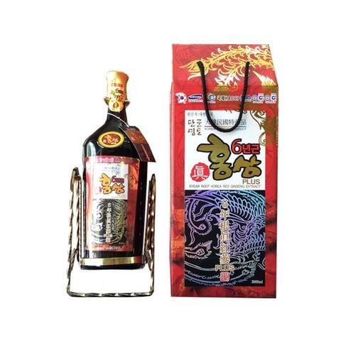 Nước Hồng Sâm Đông Trùng Kanghwa 6Year Root Korea Red Ginseng Extract Plus (Chai 3 lít)