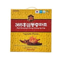 Nước Hồng Sâm Đông Trùng Hạ Thảo Hansusam Vegetable Worms Red Ginseng Dong Chung Ha Cho
