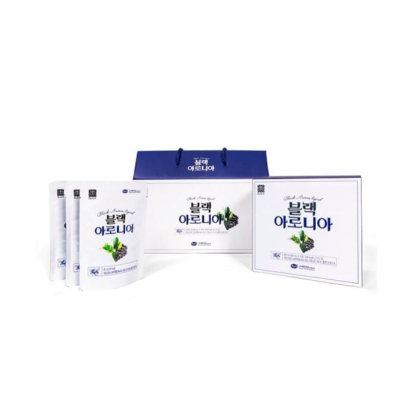 Nước Ép Aronia Và Hắc Sâm KGS Black Aronia Liquid (80ml x 30 gói)