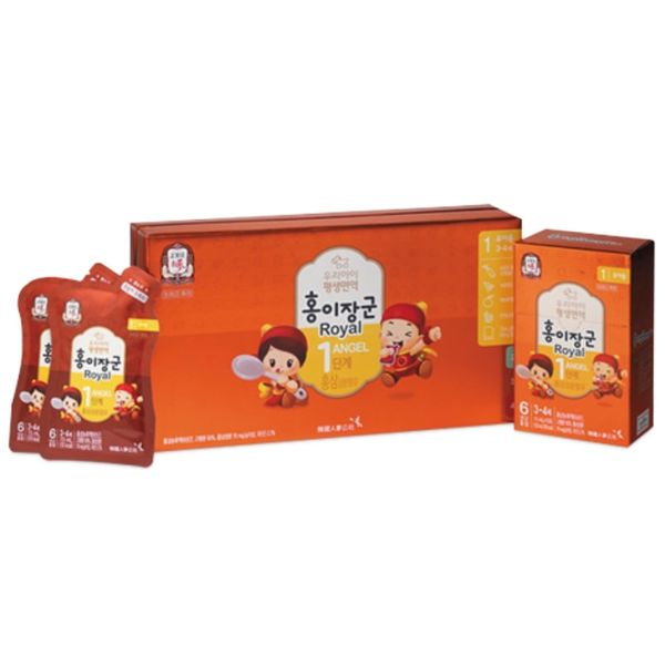 Nước Hồng Sâm Baby KGC Angel Step 1 Hàn Quốc (20ml x 30 gói)