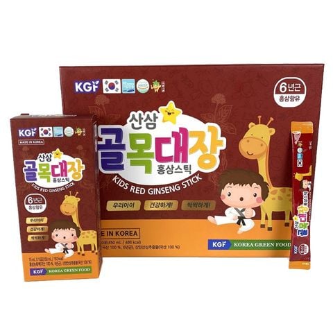 Nước Hồng Sâm Baby KGF Kids Red Ginseng Stick (15ml x 30 gói)