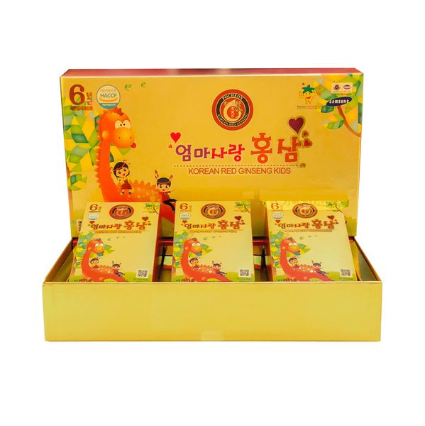Nước Hồng Sâm Baby Pocheon Korea Red Ginseng Kids (30 gói x 20ml)
