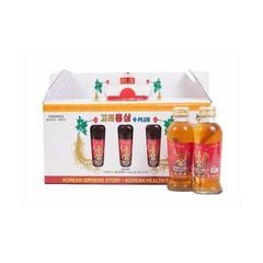 Nước Hồng Sâm Có Củ KGS Korean Red Ginseng Story Plus (120ml x 10 chai)