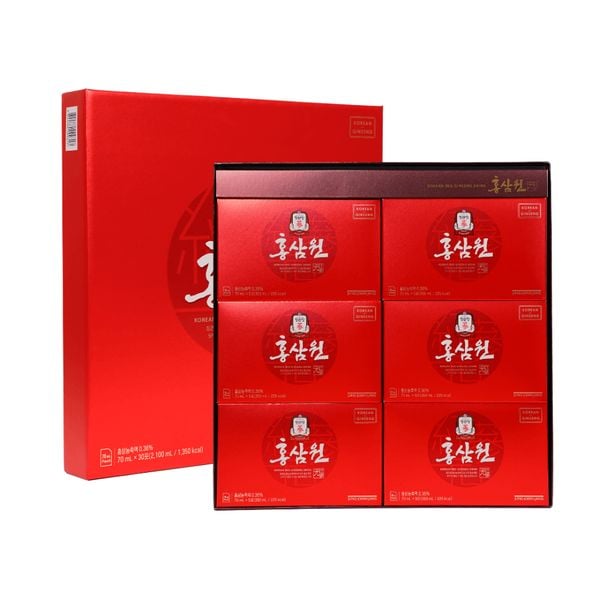 Nước Hồng Sâm KGC Korean Red Ginseng Drink (30 gói x 70ml)
