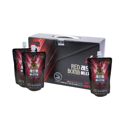 Nước Hồng Sâm Tăng Lực Daedong Red Bomb (10 gói x 150ml)