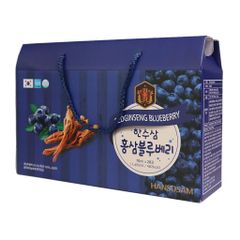 Nước Hồng Sâm Việt Quất Hansusam Redginseng Blueberry Hàn Quốc