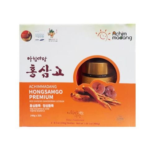 Cao Hồng Sâm Linh Chi Achimmadang Red Ginseng Ganoderma Lucidum Hàn Quốc