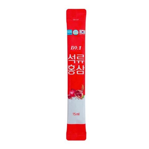 Nước Chiết Xuất Hồng Sâm Collagen Lựu Dr.I Pomegranate Red Ginseng Hàn Quốc (30 Gói x 15ml)