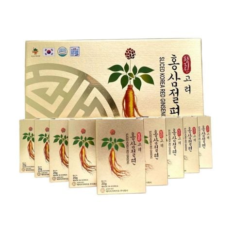 Hồng Sâm Lát Tẩm Mật Ong Ginseng King Honey Liquid Korean Red Ginseng