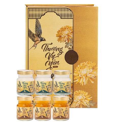 Thượng Vy Yến Đảo Mix 2 Vị - Yến Sào Thiên Nhiên Cao Cấp (Set 12 Hũ)