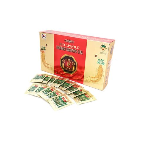 Trà Hồng Sâm Bio Apgold Korean Red Ginseng Tea Hàn Quốc (100 gói x 3gr)