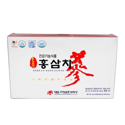 Trà Hồng Sâm Daedong Korean Red Ginseng Tea Chính Hãng Từ Hàn Quốc