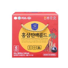 Cao Hồng Sâm Ginseng King 6 Years Korean Red Ginseng Liquid Gold Hàn Quốc 500gr