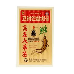 Trà Sâm Hàn Quốc Korean Ginseng Tea Hộp Gỗ (100 Gói x 3gr)