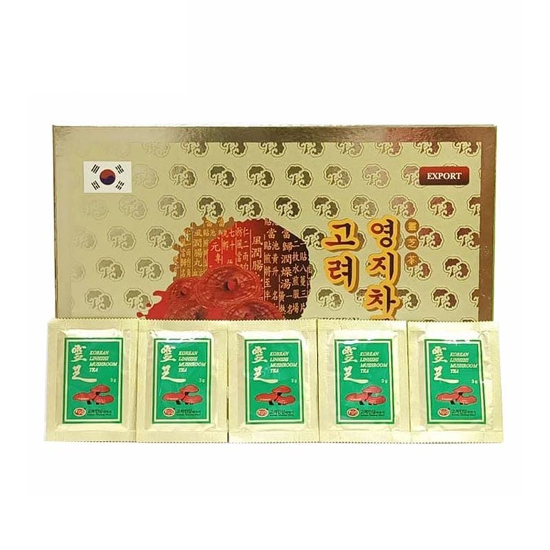 Trà Linh Chi Hàn Quốc KGS Korean Lingzhi Mushroom Tea Gold (3gr x 100 ...