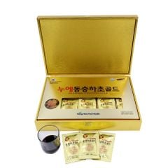 Nước Uống Đông Trùng Hạ Thảo KangHwa Silkworm Cordyceps Gold Hàn Quốc (60 Gói x 30ml)