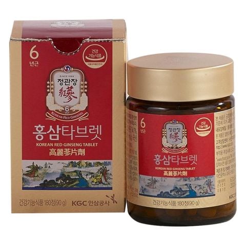 Viên Hồng Sâm KGC Korean Red Ginseng Tablet 180 Viên