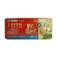 Viên Đạm Sâm Nhung Linh Chi KGF Red Ginseng Capsules Hàn Quốc 120 Viên