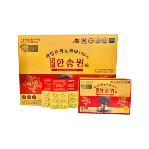 Viên Tinh Dầu Thông Đỏ Chính Phủ Dami Hansongwon Hàn Quốc