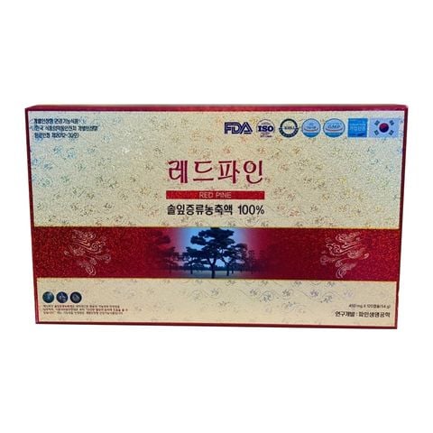 Viên Tinh Dầu Thông Đỏ Red Pine Chính Hãng Từ Hàn Quốc