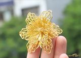 Hoa cài áo mạ vàng HCA04